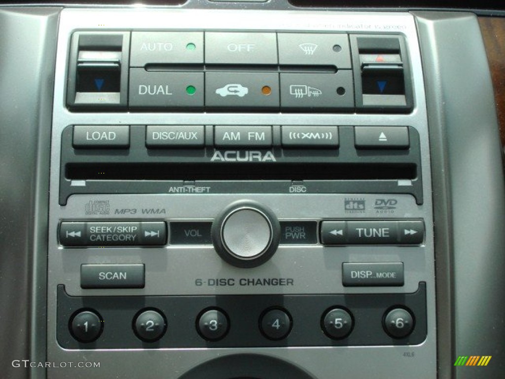 2007 RL 3.5 AWD Sedan - Carbon Gray Pearl / Taupe photo #17