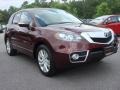 2010 Basque Red Pearl Acura RDX SH-AWD Technology  photo #8