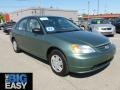 2003 Galapagos Green Honda Civic LX Sedan #65229512