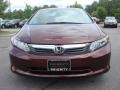 Crimson Pearl - Civic LX Sedan Photo No. 8