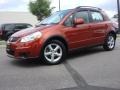 2009 Sunlight Copper Metallic Suzuki SX4 Crossover Technology AWD  photo #2