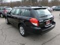 2008 Obsidian Black Pearl Subaru Outback 2.5i Wagon  photo #5