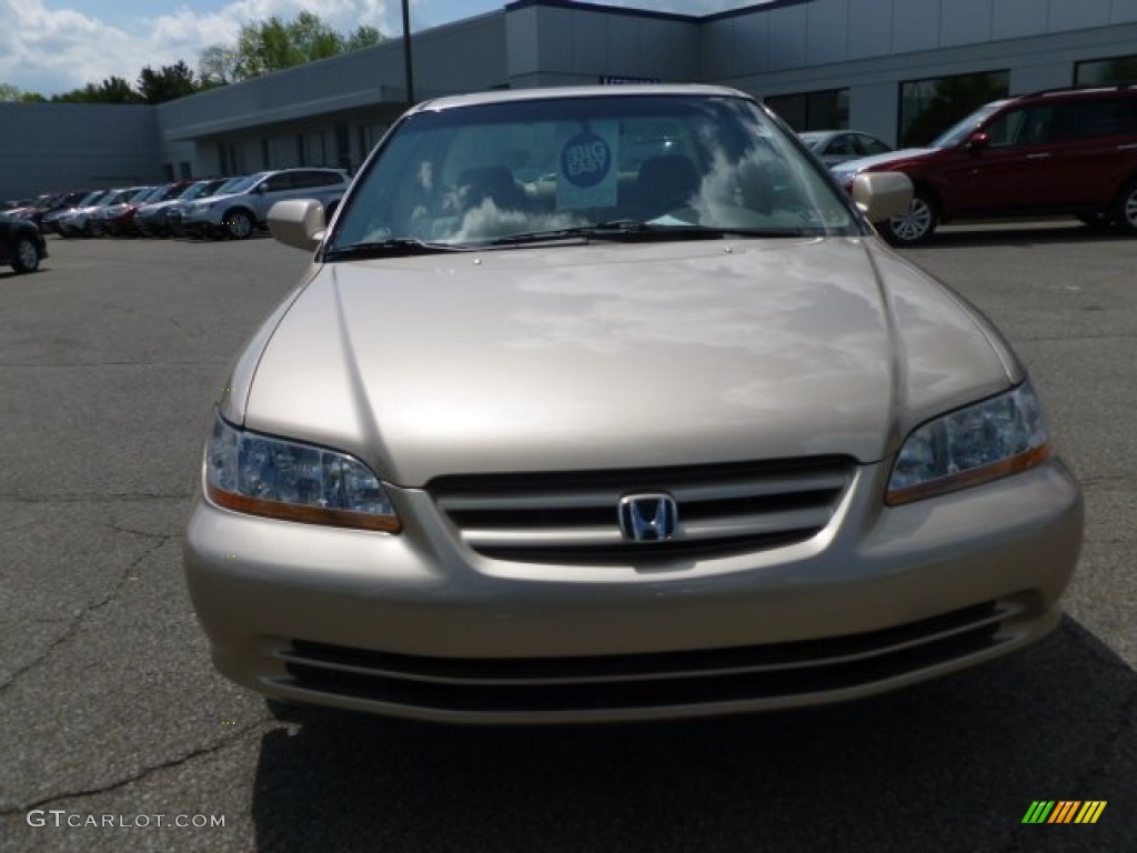 2001 Accord EX Sedan - Naples Gold Metallic / Ivory photo #2