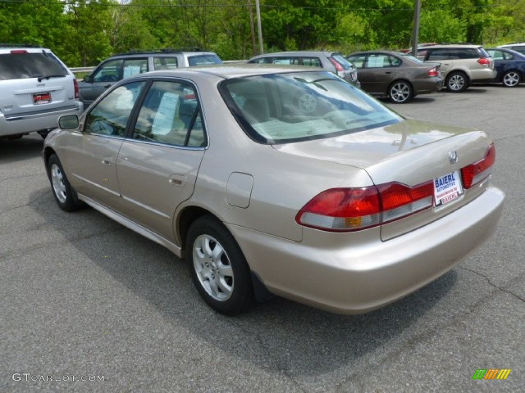 2001 Accord EX Sedan - Naples Gold Metallic / Ivory photo #5