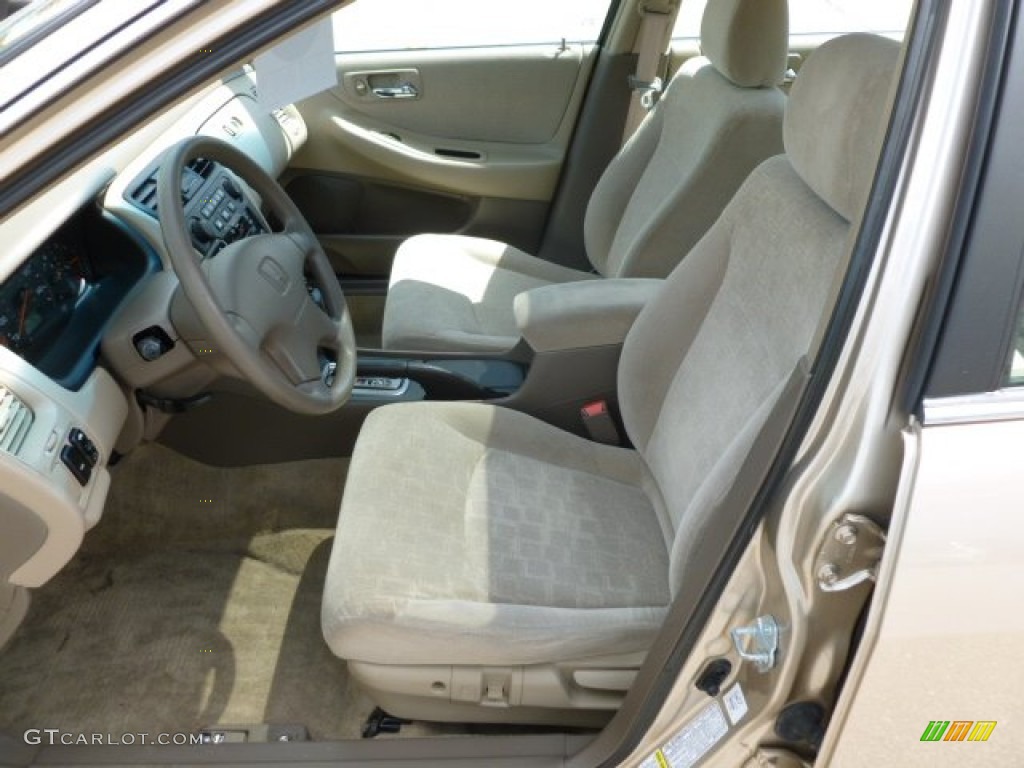 2001 Accord EX Sedan - Naples Gold Metallic / Ivory photo #16