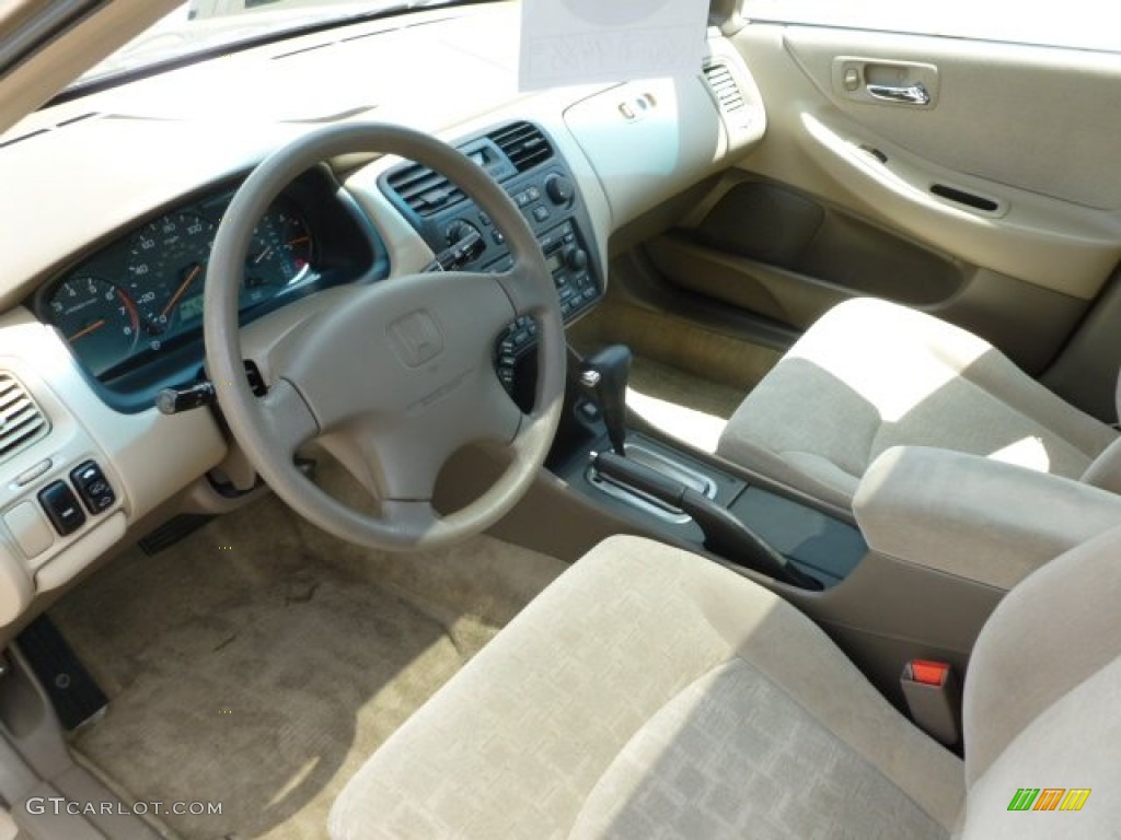 2001 Accord EX Sedan - Naples Gold Metallic / Ivory photo #17
