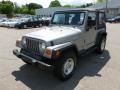 2000 Silverstone Metallic Jeep Wrangler Sport 4x4  photo #3