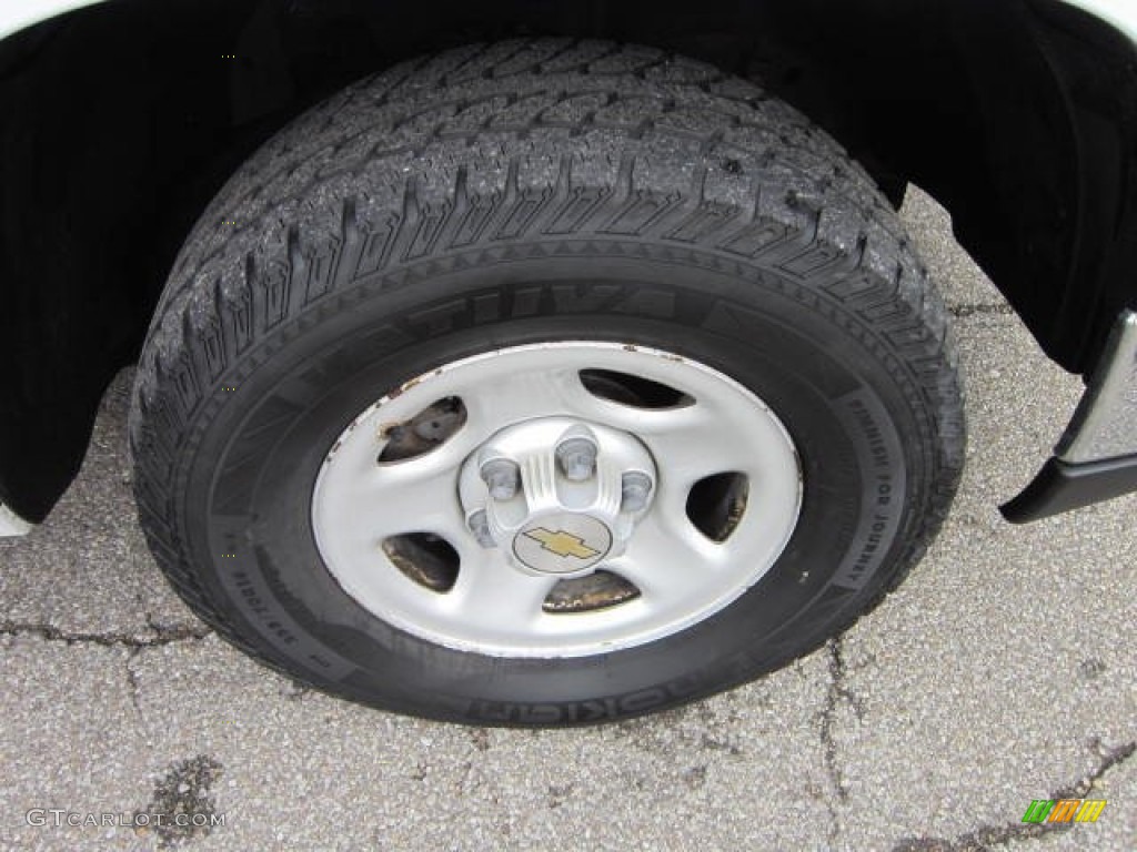 2003 Silverado 1500 Regular Cab - Summit White / Dark Charcoal photo #8