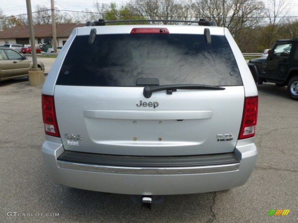 2006 Grand Cherokee Limited 4x4 - Bright Silver Metallic / Medium Slate Gray photo #6