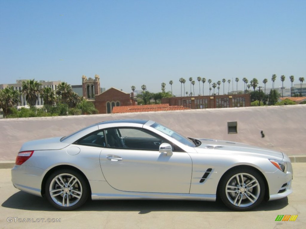 Iridium Silver Metallic 2013 Mercedes-Benz SL 550 Roadster Exterior Photo #65273247