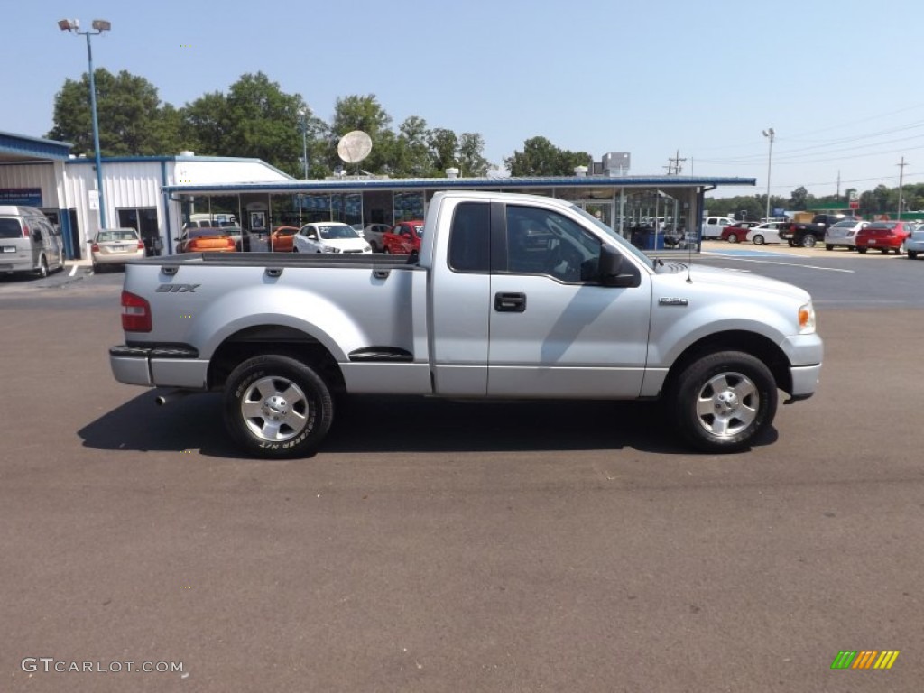 Silver Metallic 2005 Ford F150 STX Regular Cab Exterior Photo #65274364