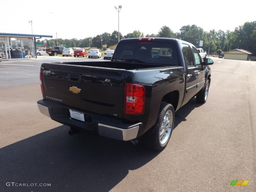 2012 Silverado 1500 LT Crew Cab - Black / Ebony photo #5