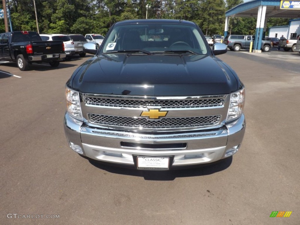 2012 Silverado 1500 LT Crew Cab - Black / Ebony photo #8