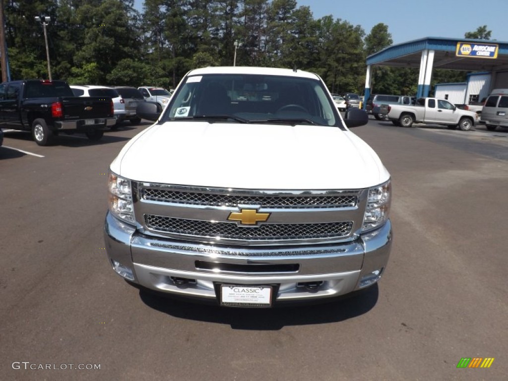 2012 Silverado 1500 LT Crew Cab 4x4 - Summit White / Ebony photo #8