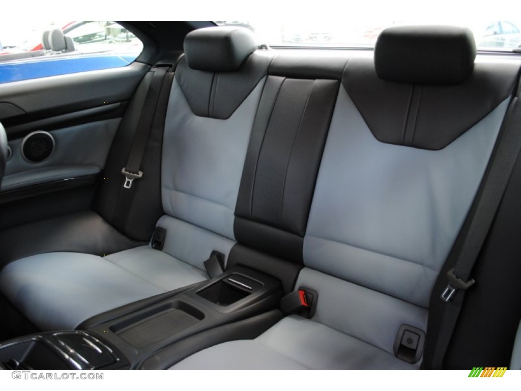 2012 BMW M3 Coupe Rear Seat Photo #65276489