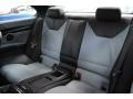 Palladium Silver/Black/Black Rear Seat Photo for 2012 BMW M3 #65276489