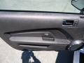 California Special Charcoal Black/Miko-suede Inserts Door Panel Photo for 2013 Ford Mustang #65276723