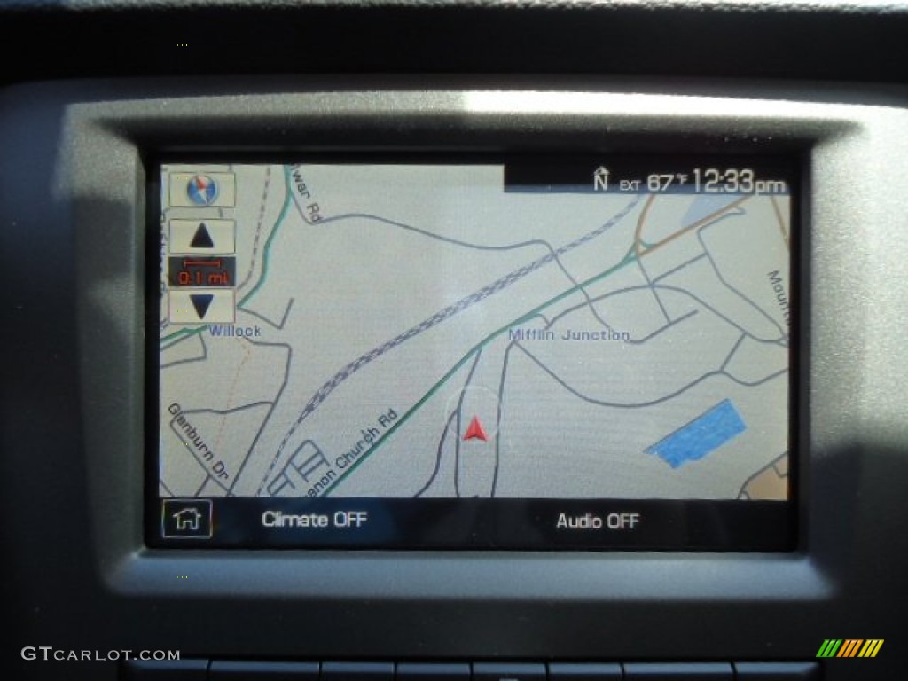2013 Ford Mustang GT/CS California Special Convertible Navigation Photo #65276741