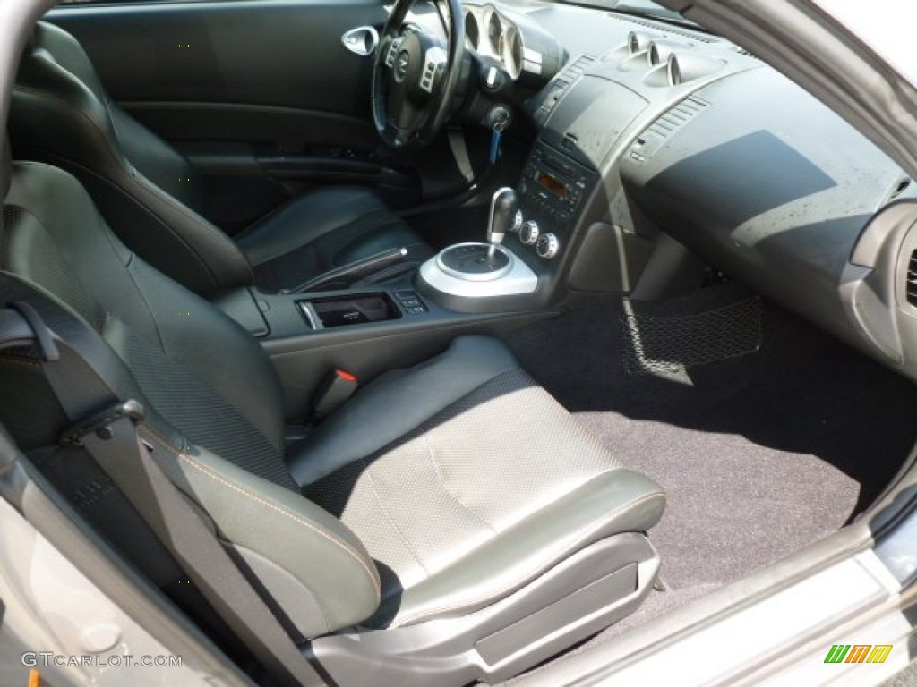 2006 350Z Touring Roadster - Silverstone Metallic / Charcoal Leather photo #10