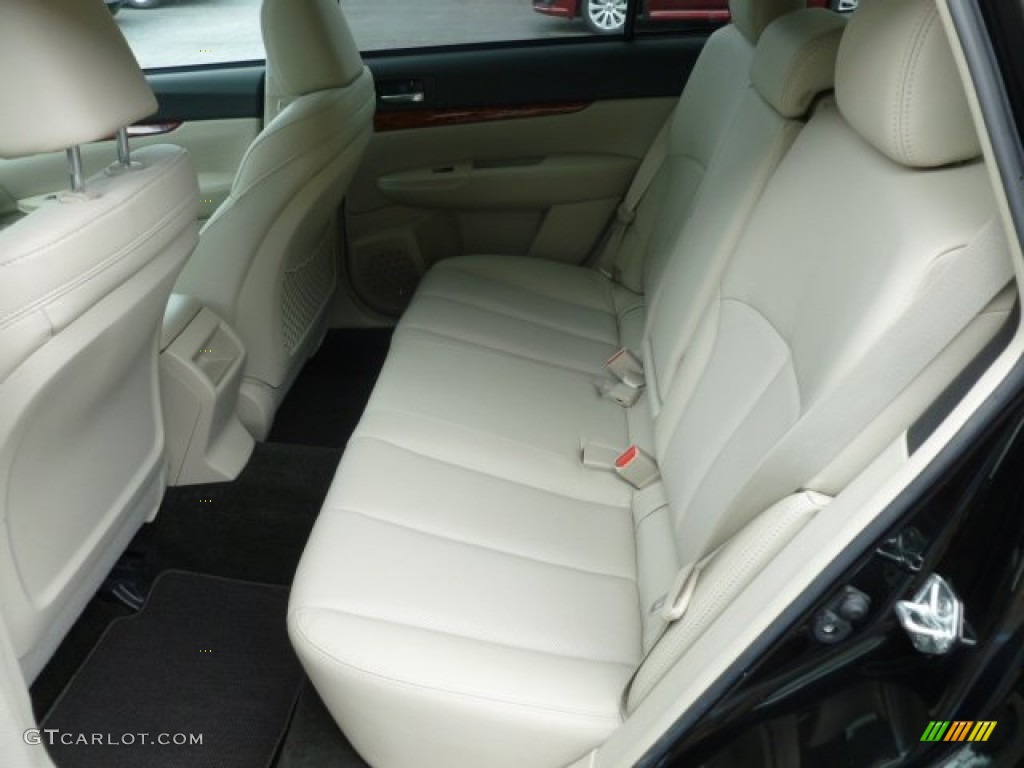 2011 Outback 3.6R Limited Wagon - Crystal Black Silica / Warm Ivory photo #15