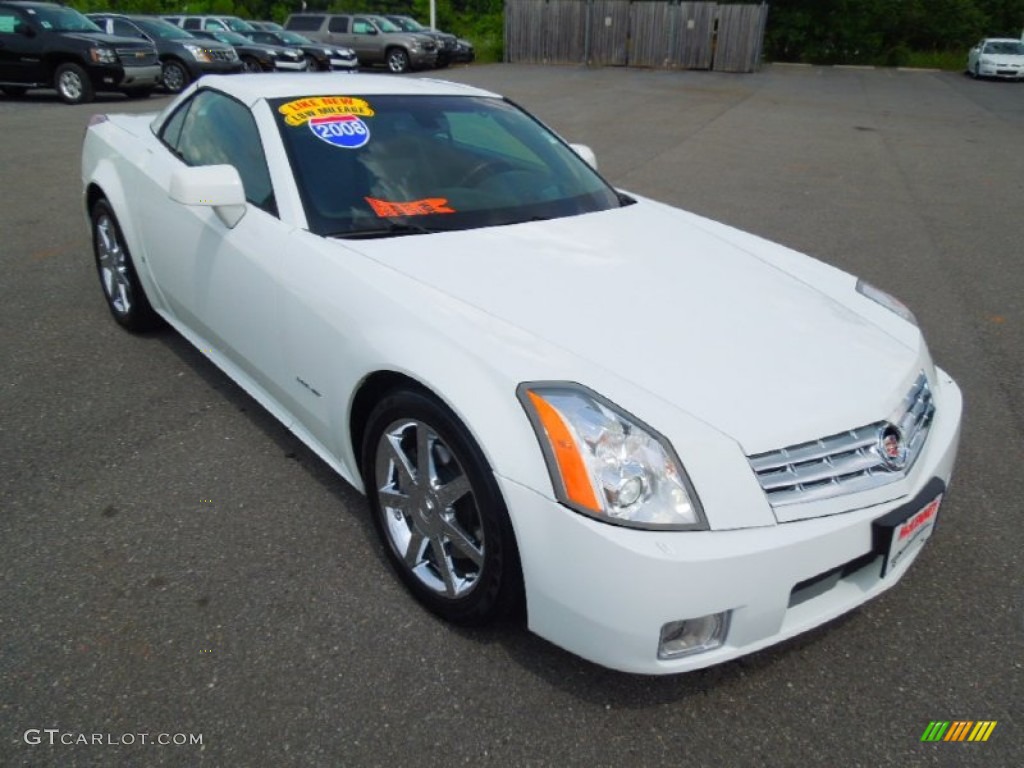 2008 XLR Platinum Edition Roadster - Alpine White / Ebony photo #2