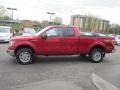 2010 Red Candy Metallic Ford F150 Lariat SuperCab 4x4  photo #4