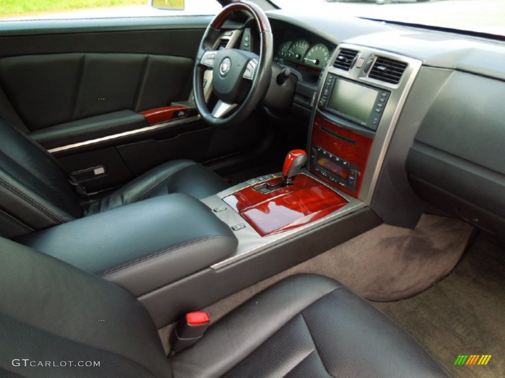 Ebony Interior 2008 Cadillac XLR Platinum Edition Roadster Photo #65279165