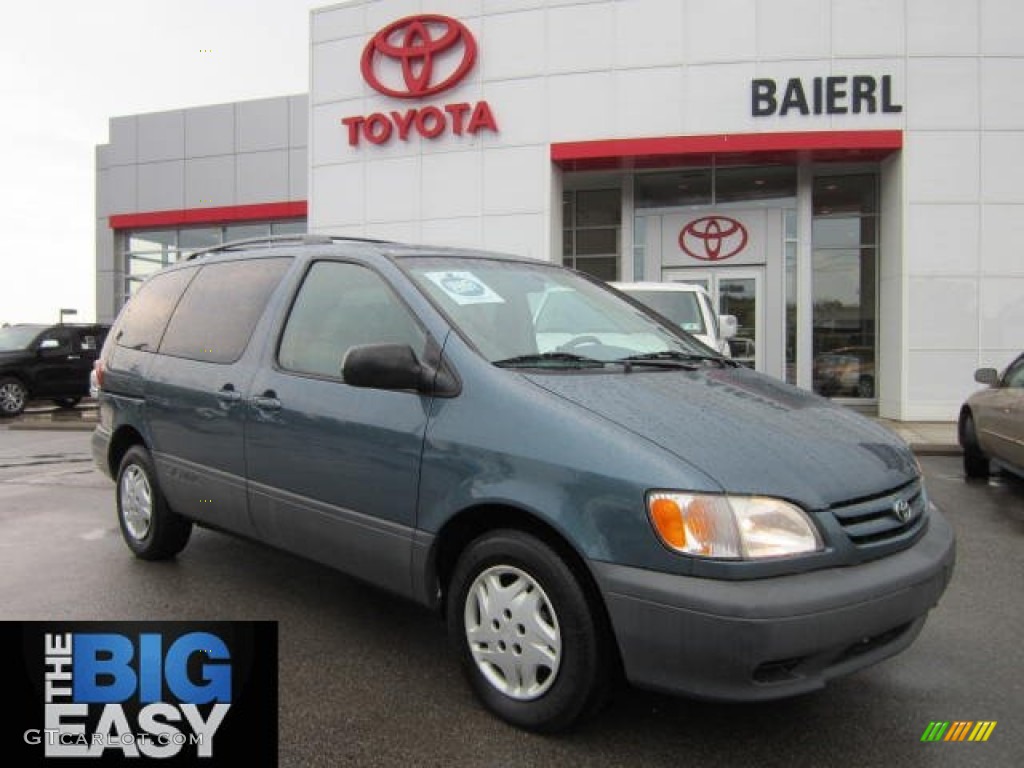 Sailfin Blue Mica Toyota Sienna