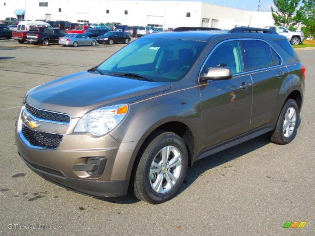 2012 Equinox LT - Mocha Steel Metallic / Jet Black photo #1