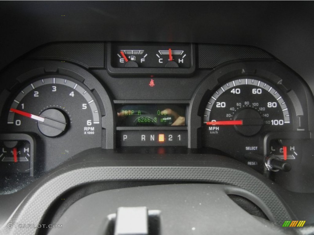 2012 Ford E Series Van E350 XLT Passenger Gauges Photo #65281493