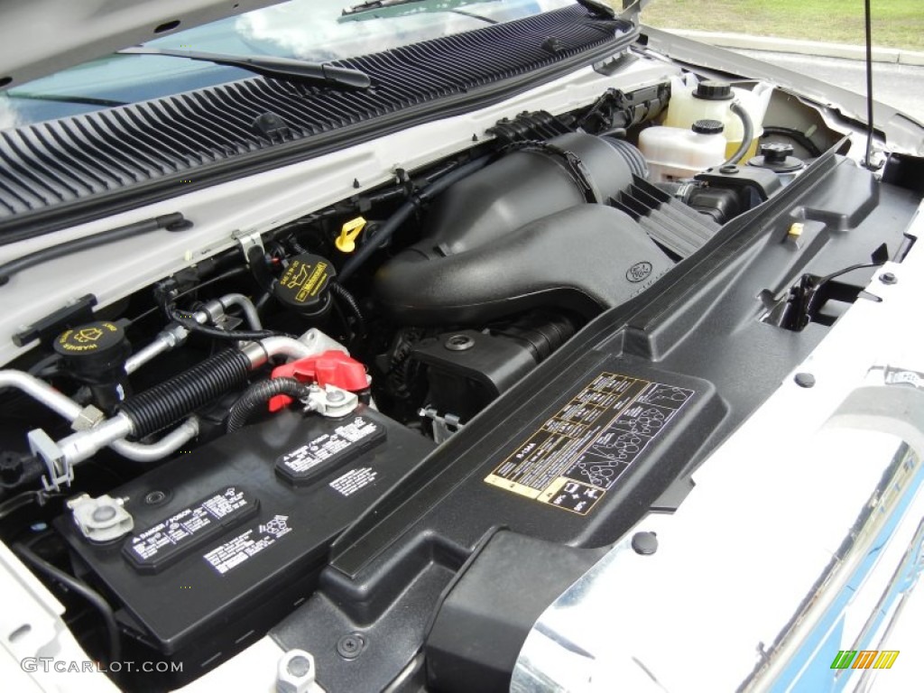 2012 Ford E Series Van E350 XLT Passenger 5.4 Liter SOHC 16-Valve Flex-Fuel Triton V8 Engine Photo #65281526