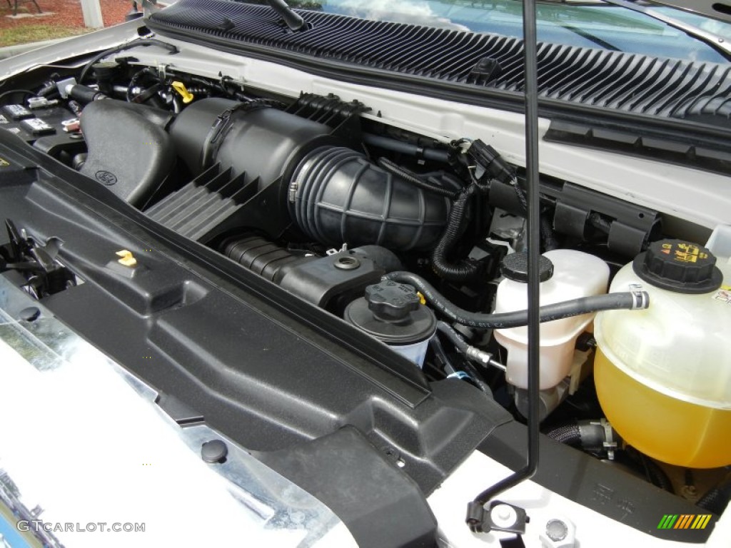 2012 Ford E Series Van E350 XLT Passenger 5.4 Liter SOHC 16-Valve Flex-Fuel Triton V8 Engine Photo #65281537
