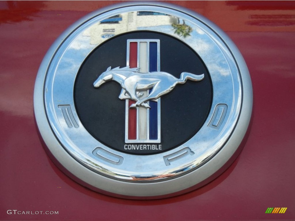 2011 Mustang V6 Premium Convertible - Red Candy Metallic / Charcoal Black photo #14