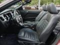 Charcoal Black 2011 Ford Mustang V6 Premium Convertible Interior Color