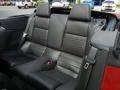 2011 Ford Mustang V6 Premium Convertible Rear Seat