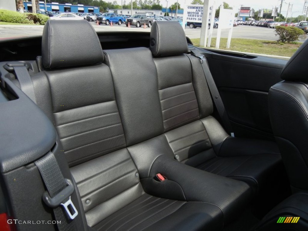 2011 Mustang V6 Premium Convertible - Red Candy Metallic / Charcoal Black photo #19