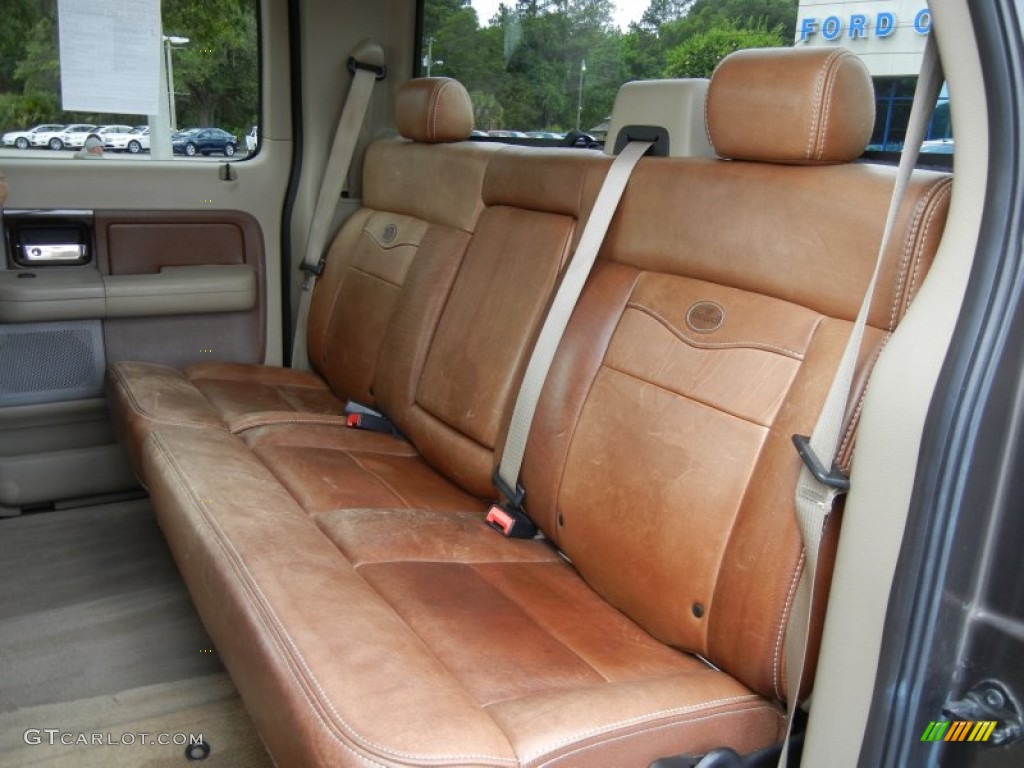 2006 F150 King Ranch SuperCrew - Dark Stone Metallic / Castano Brown Leather photo #15