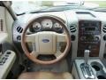 Castano Brown Leather 2006 Ford F150 King Ranch SuperCrew Dashboard