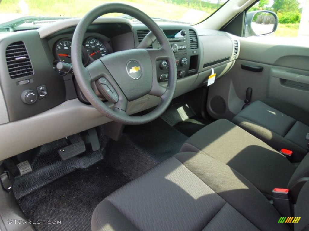 2012 Silverado 1500 Work Truck Regular Cab - Summit White / Dark Titanium photo #21