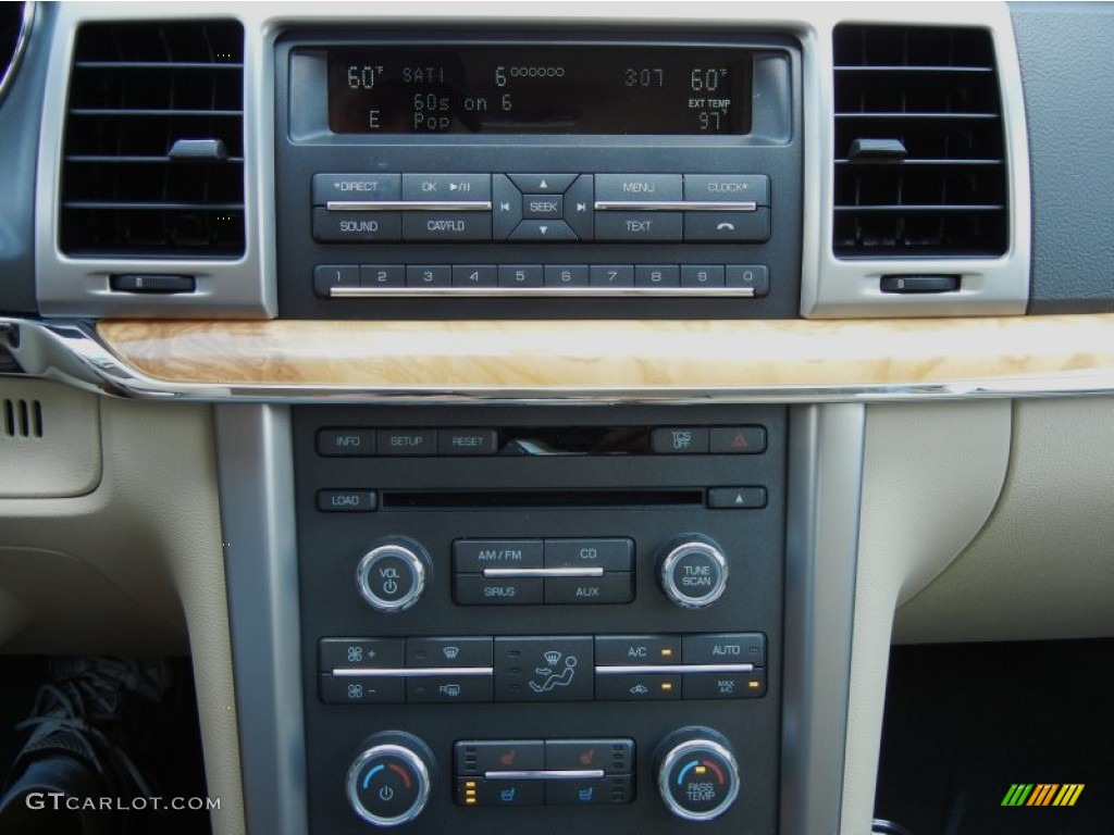 2012 MKZ FWD - Sterling Gray Metallic / Light Camel photo #9