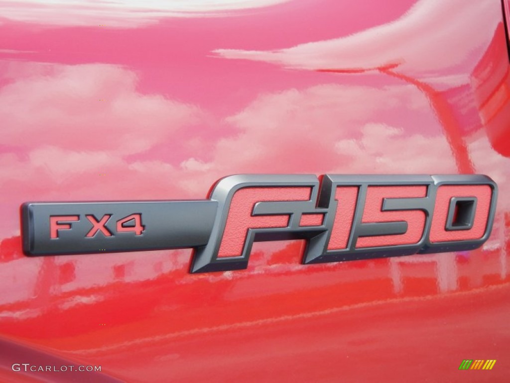 2012 Ford F150 FX4 SuperCrew 4x4 Marks and Logos Photo #65283770