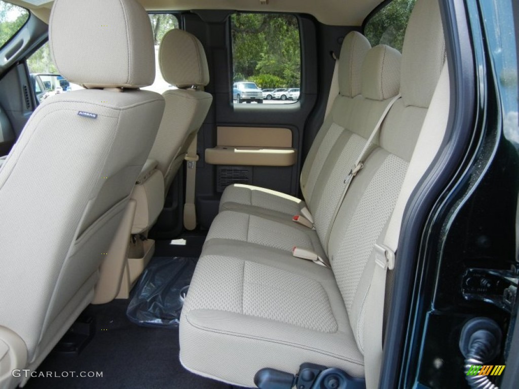 Pale Adobe Interior 2012 Ford F150 XLT SuperCab Photo #65284241