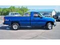 2004 Marine Blue Metallic GMC Sierra 1500 Regular Cab 4x4  photo #4