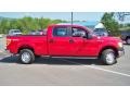 2011 Race Red Ford F150 XL SuperCab 4x4  photo #4