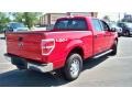 2011 Race Red Ford F150 XL SuperCab 4x4  photo #5