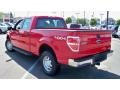 2011 Race Red Ford F150 XL SuperCab 4x4  photo #7