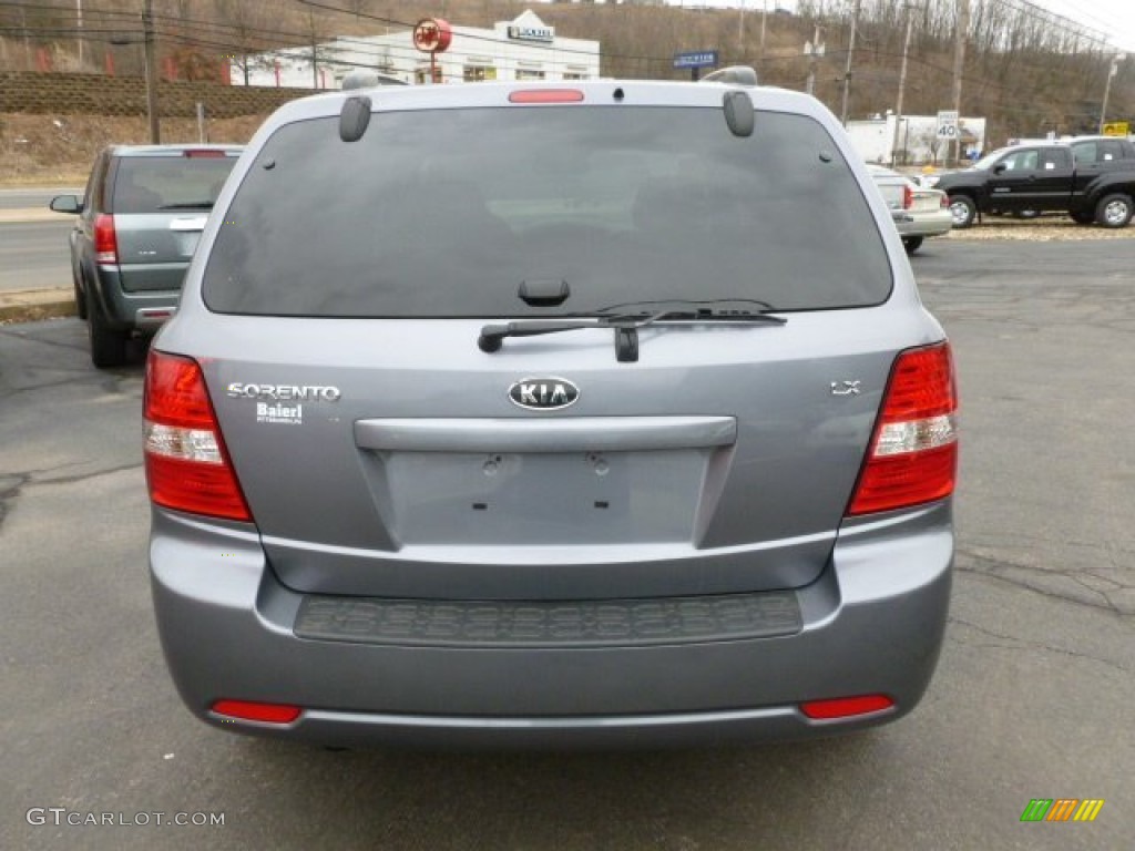 2009 Sorento LX 4x4 - Alpine Gray / Gray photo #6