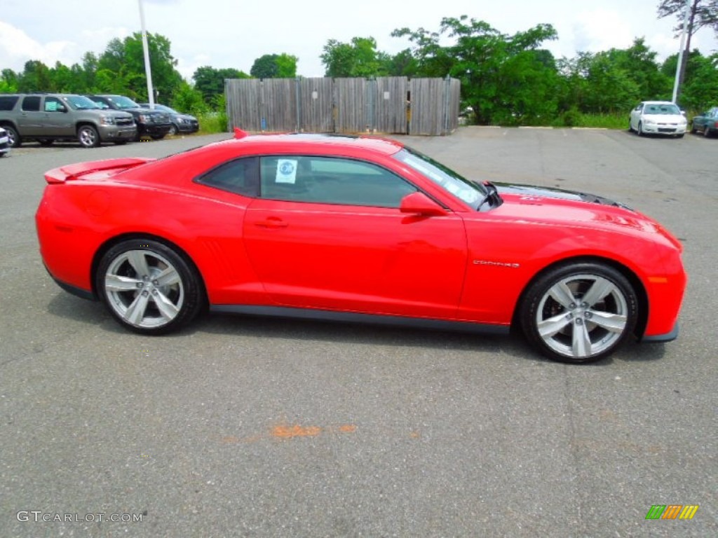 2012 Camaro ZL1 - Victory Red / Black photo #3