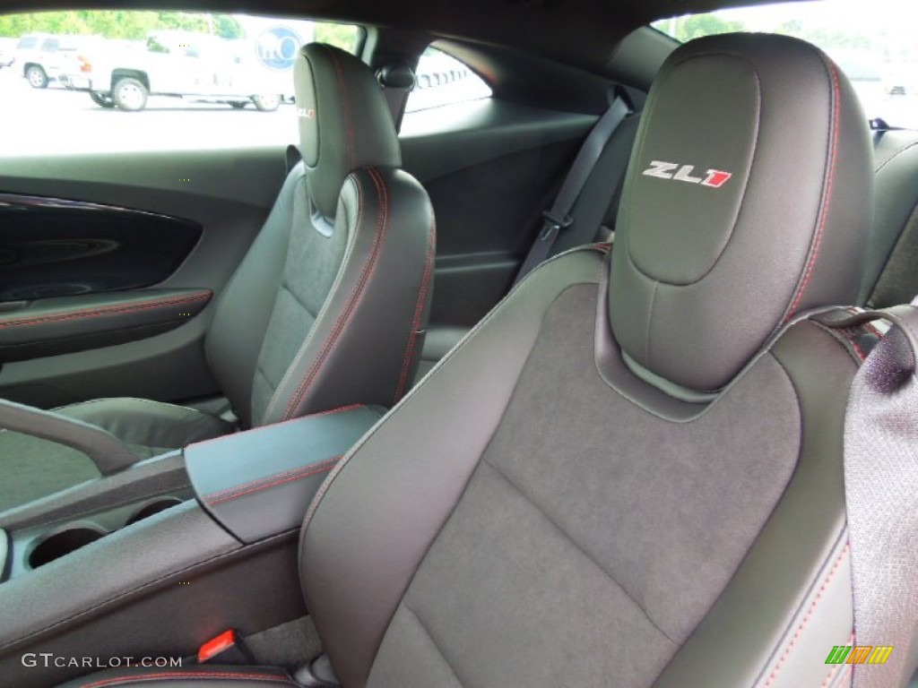 Black Interior 2012 Chevrolet Camaro ZL1 Photo #65285513