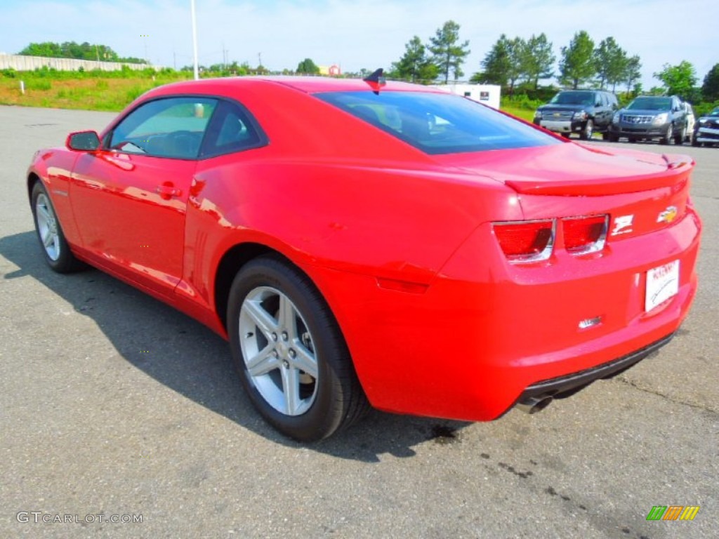 2012 Camaro LT Coupe - Victory Red / Black photo #5